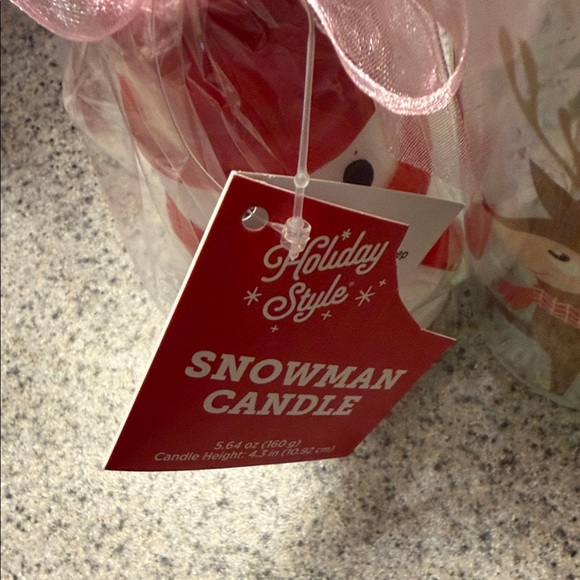 Festive Snowman Candle and Reindeer Tumbler Set - Picture 5 of 7